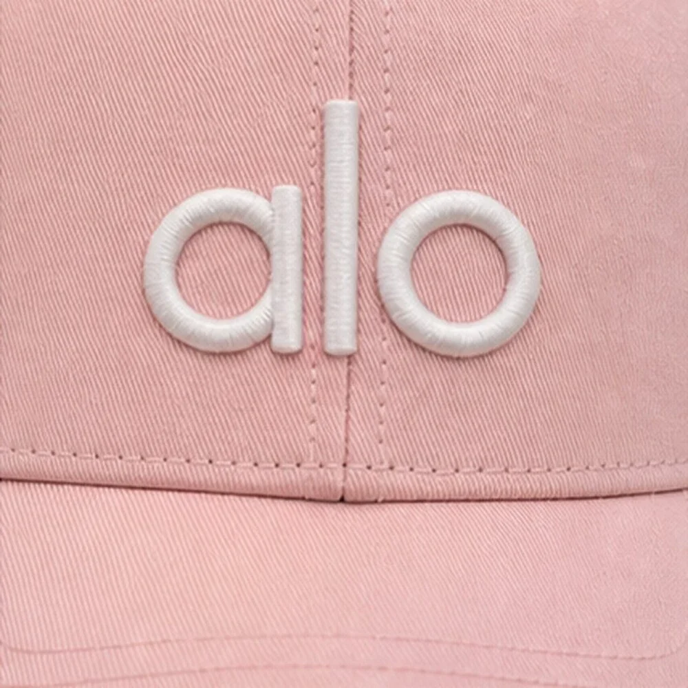ALO Yoga Pink Workout Baseball Cap Hat NWT